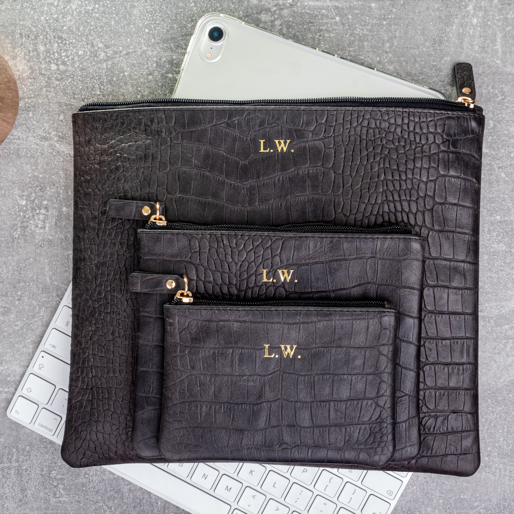 Personalized clutch bag sales