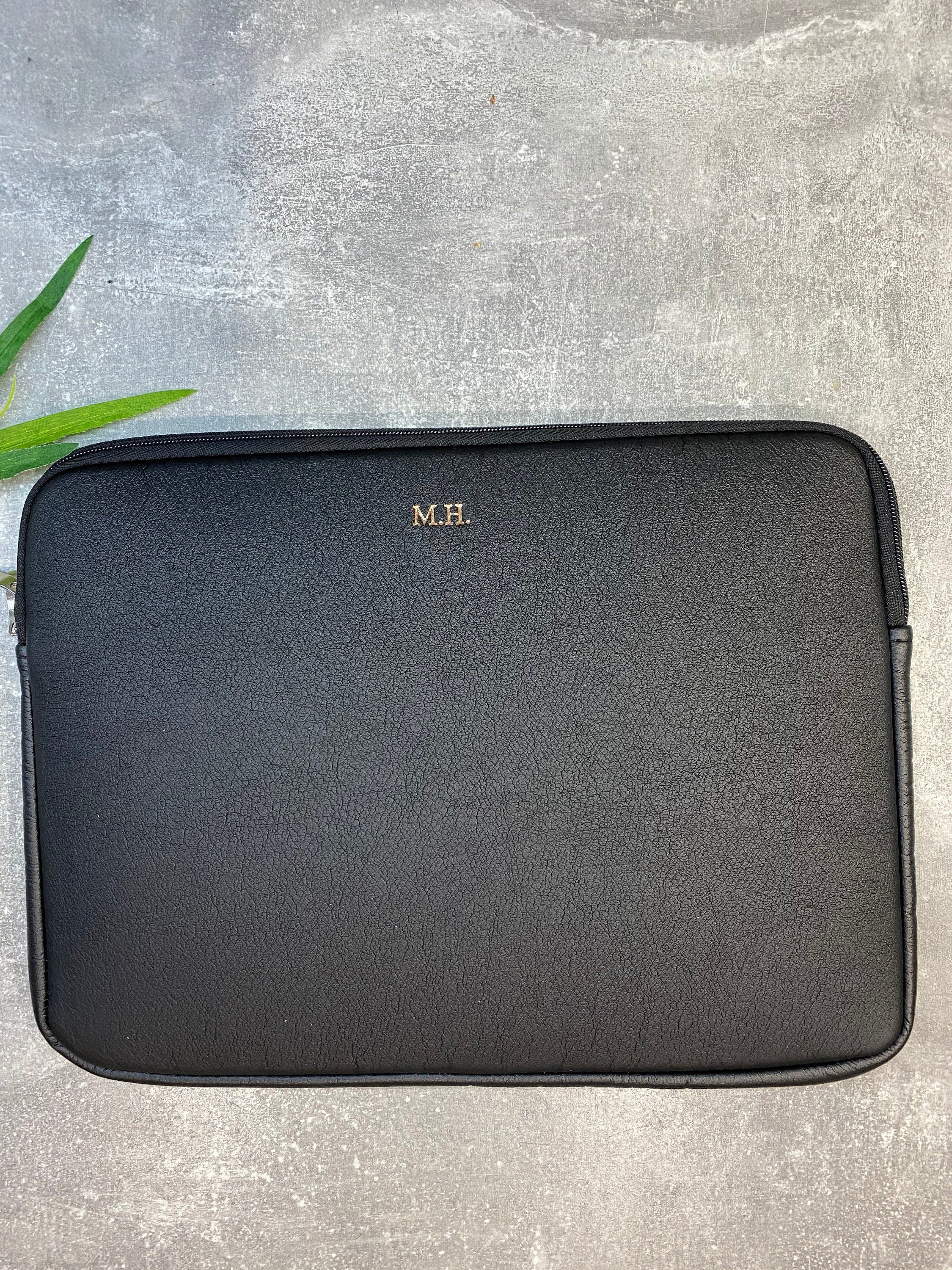 Personalized 15.6-16" Laptop Case: Monogram Device Sleeve