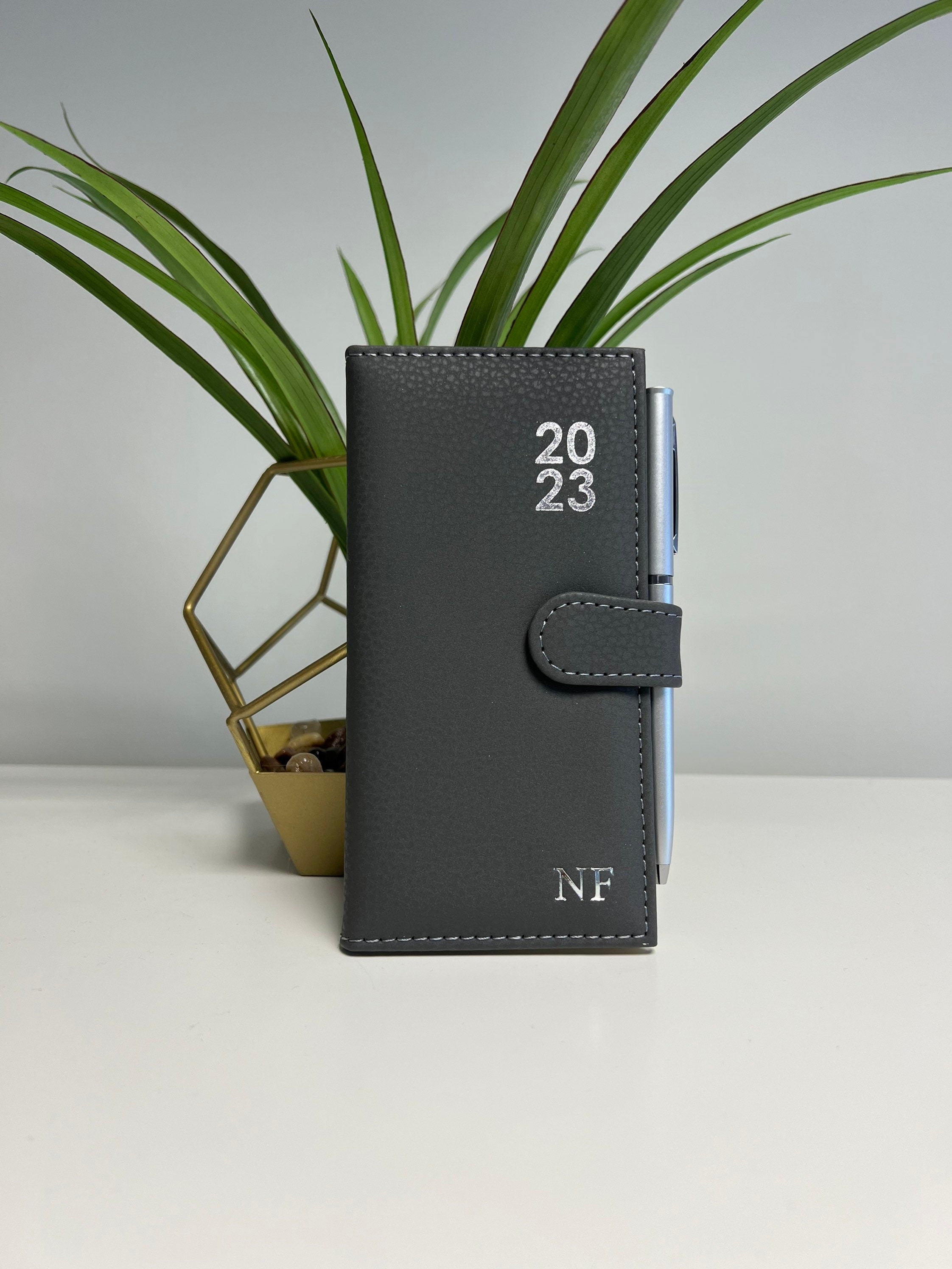 Pocket 2025 diary | Week to view | Personalised With any Initials Or Name