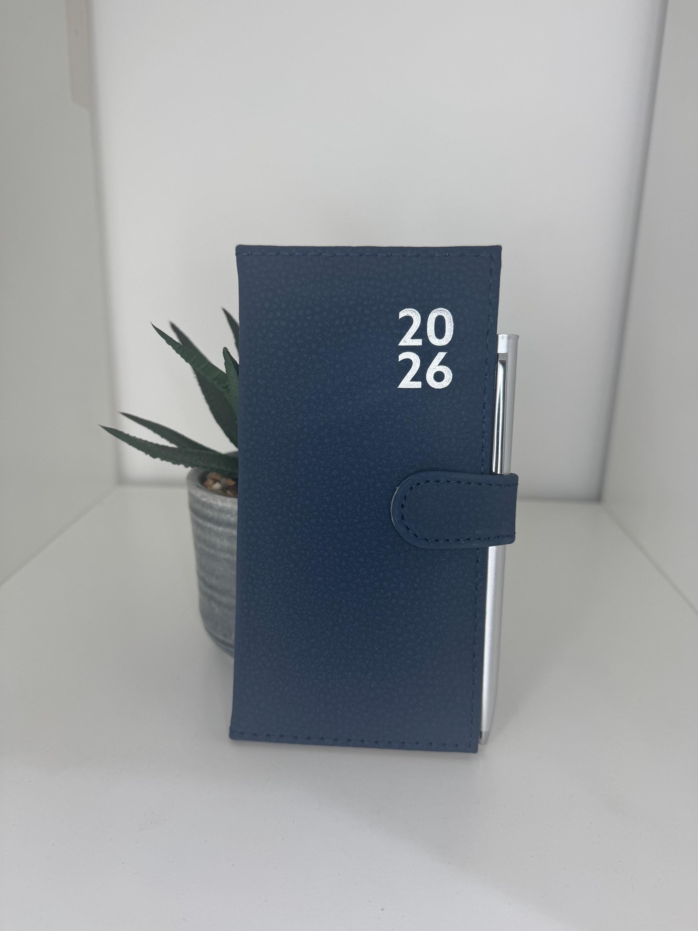 Pocket 2026 diary | Week to view | Personalised With any Initials Or Name