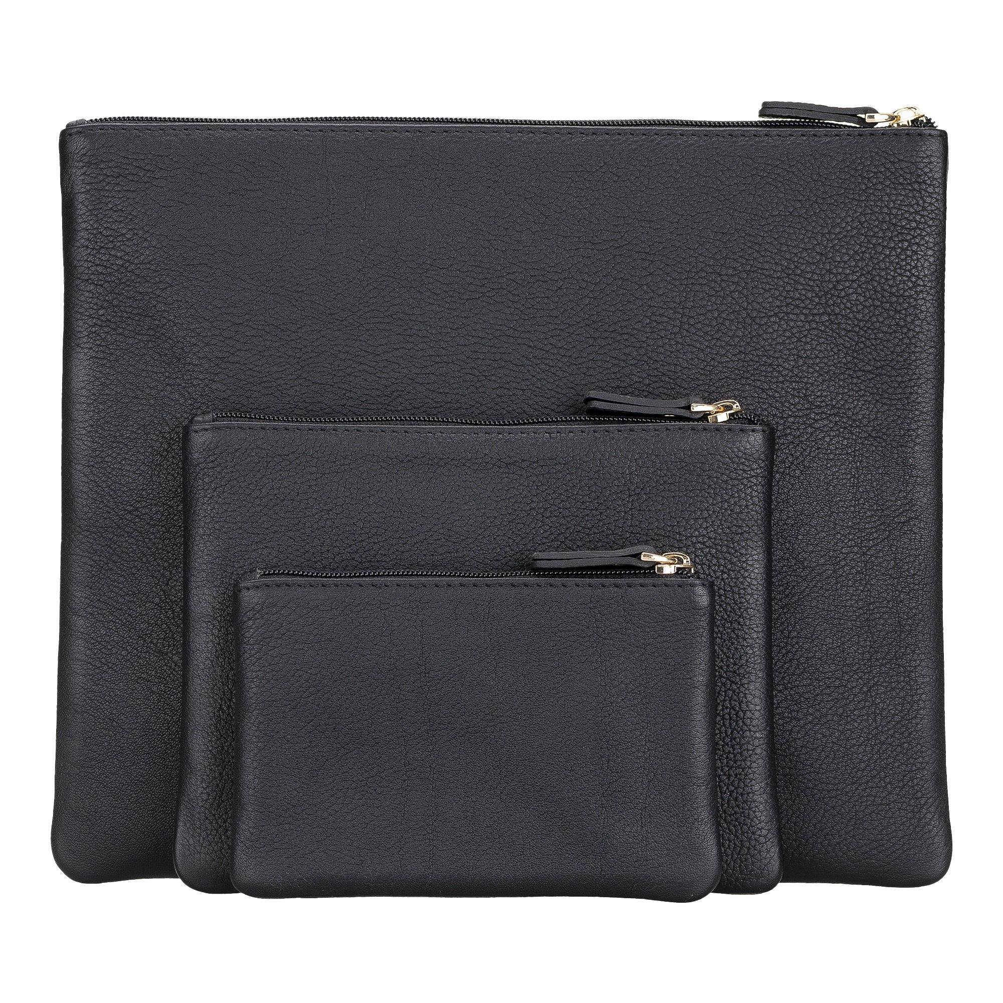 Genuine leather purse, clutch bag | personalised with your initials or name - PersonalisebyLisa