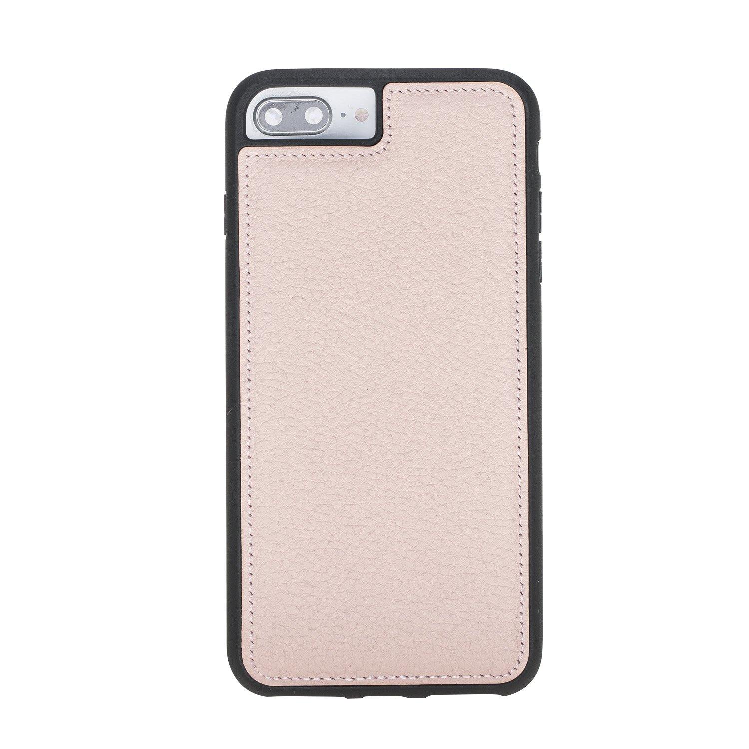 iPhone 7/8 PLUS genuine leather phone case personalised with name or initials - PersonalisebyLisa