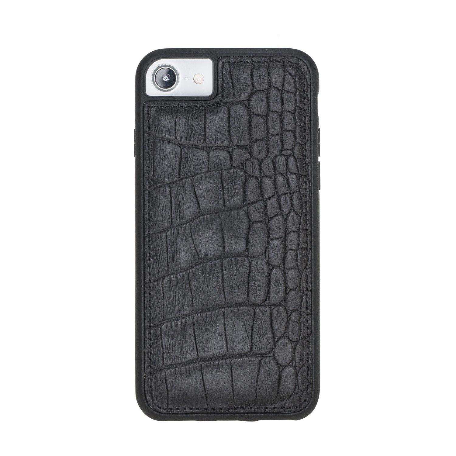 iPhone SE 2020 genuine leather phone case personalised with name or initials - PersonalisebyLisa
