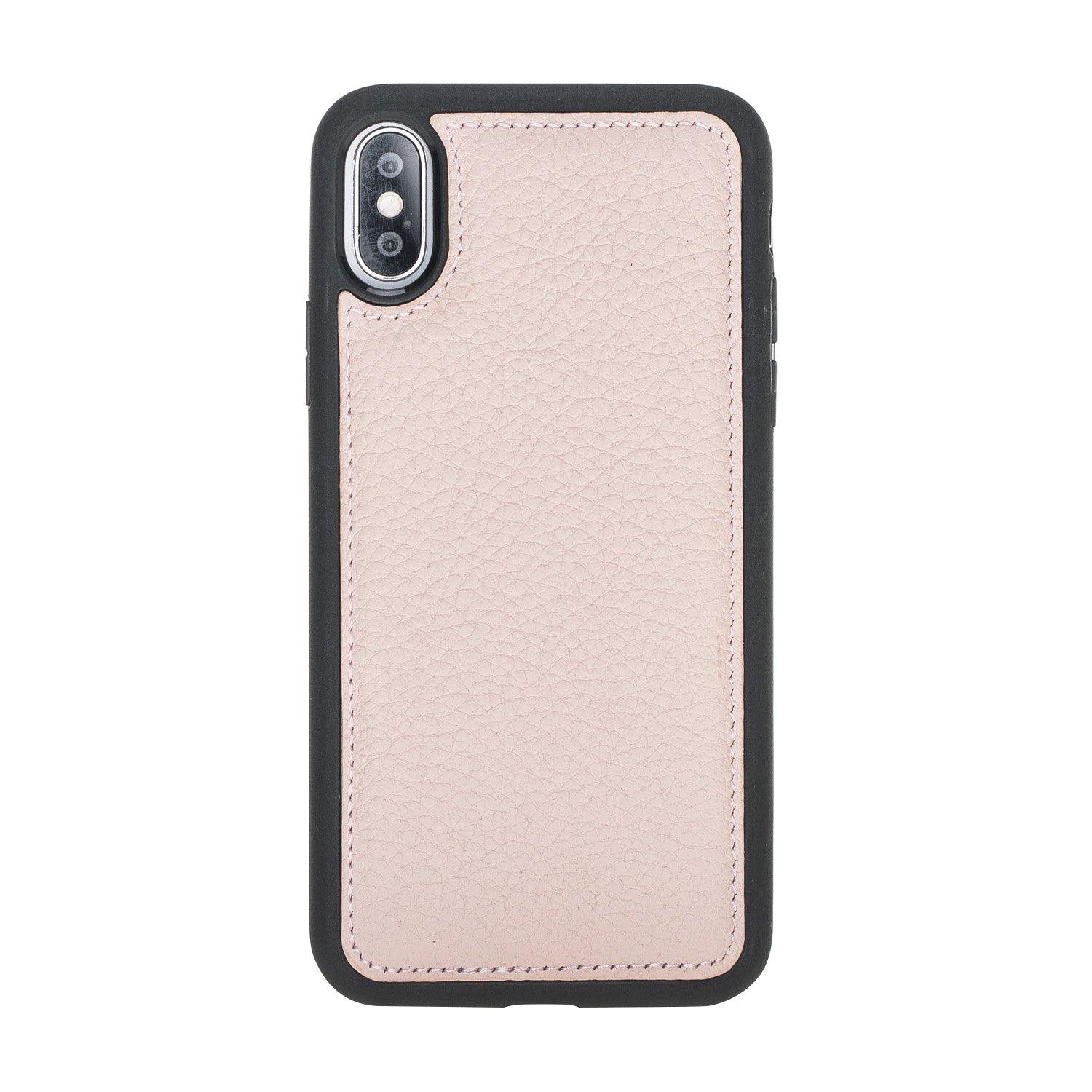 iPhone X/XS genuine leather phone case personalised with name or initials - PersonalisebyLisa