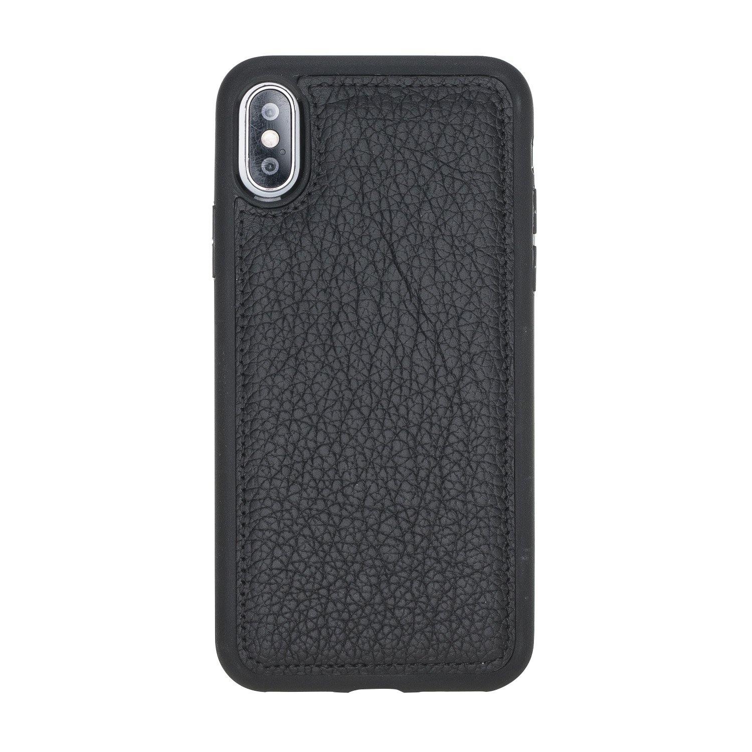 iPhone X/XS genuine leather phone case personalised with name or initials - PersonalisebyLisa