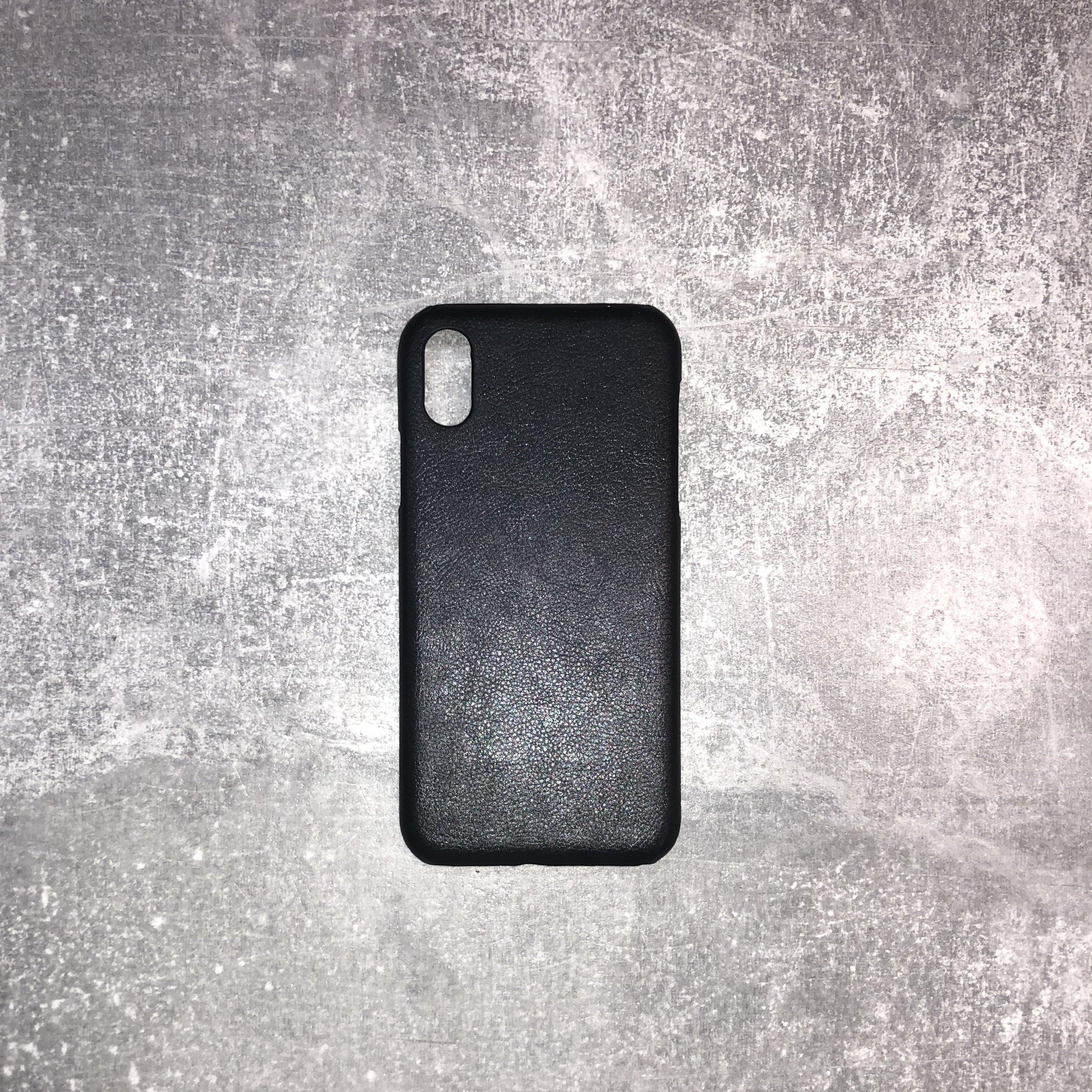 iPhone XS Max PU leather case personalised with name or initials - PersonalisebyLisa