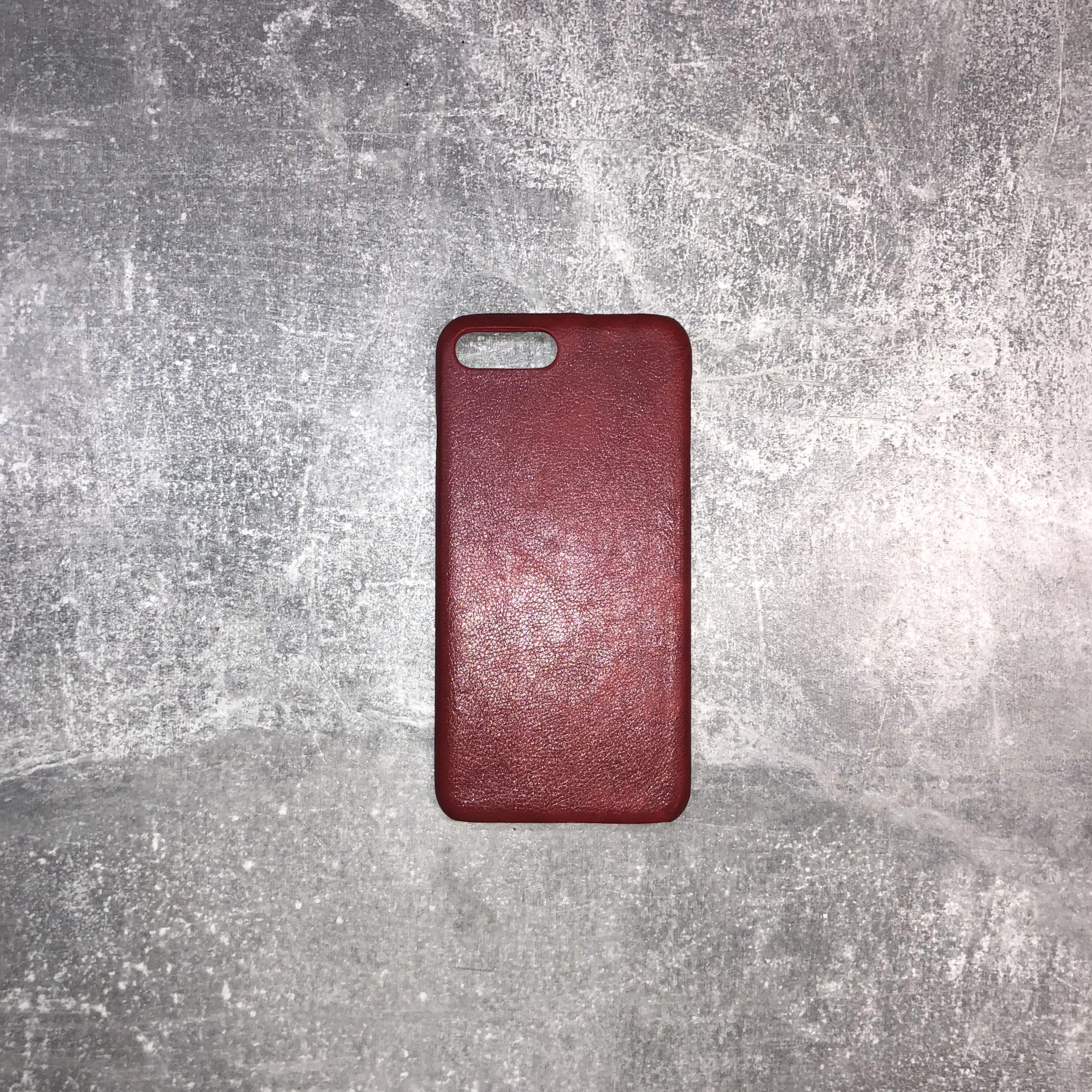 iPhone 7/8 & 7/8 Plus PU leather case personalised with your initials - PersonalisebyLisa