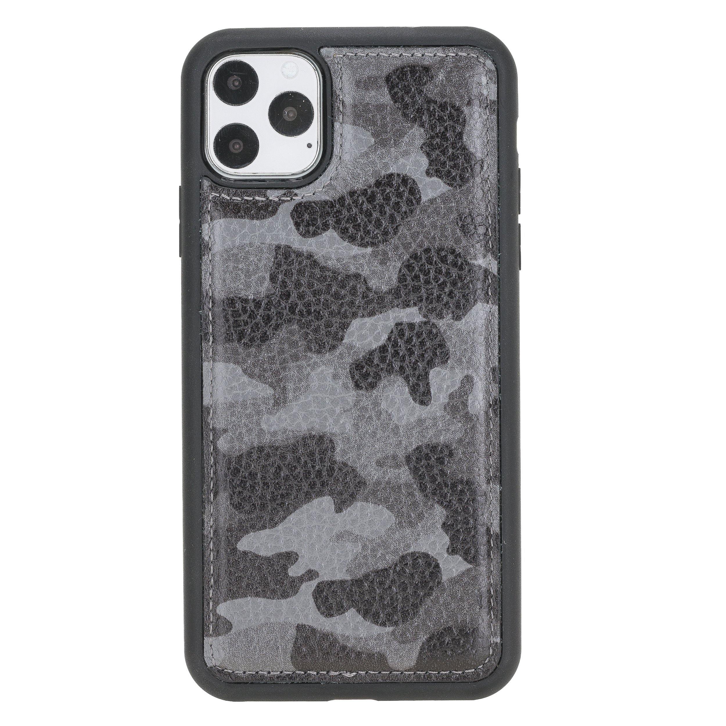 iPhone 11, 11 Pro, 11 Pro Max genuine leather phone case personalised with name or initials - PersonalisebyLisa