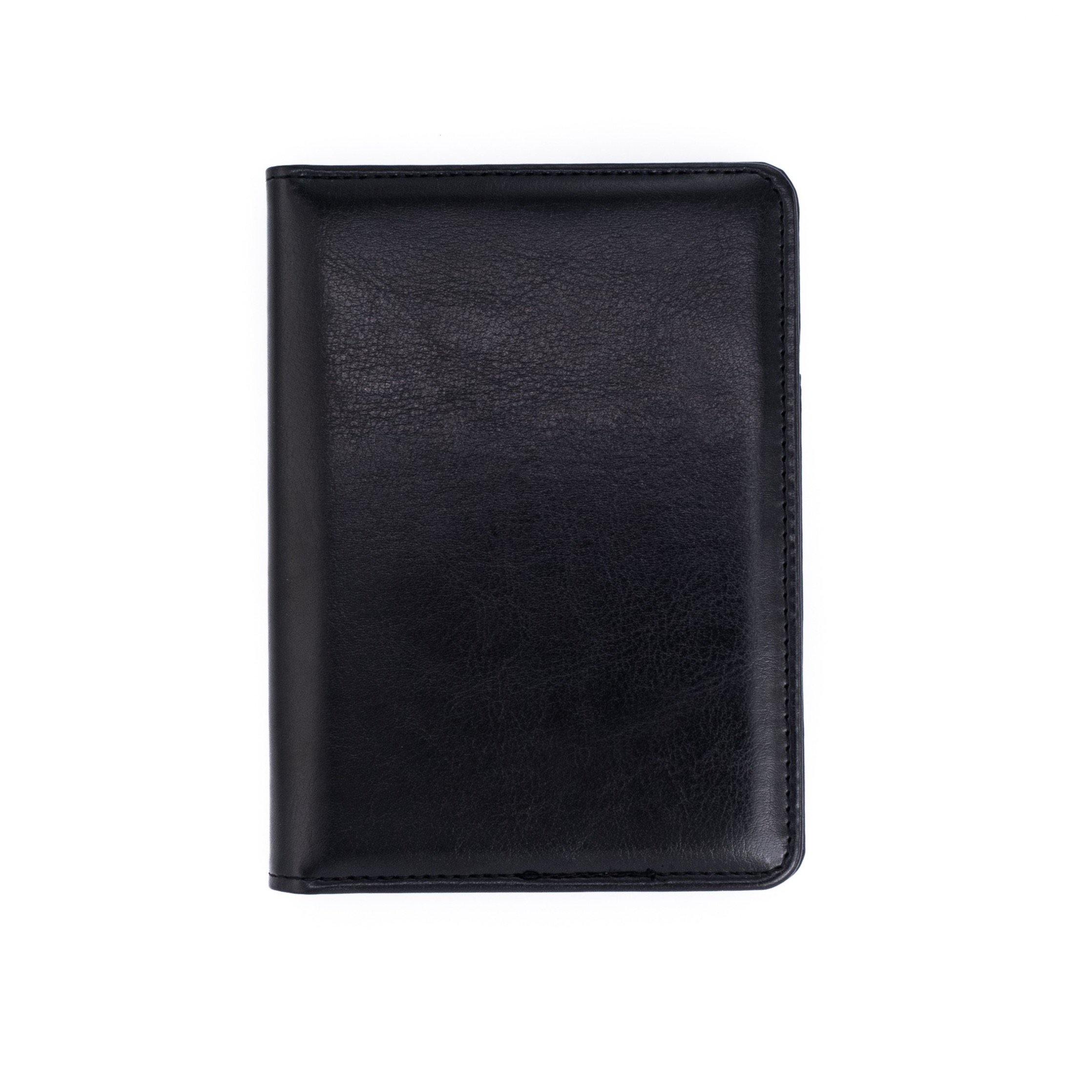 Leather Travel Card holder personalised with name or initials - PersonalisebyLisa